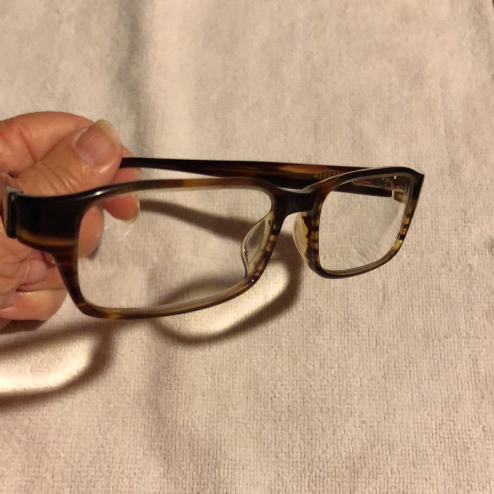 Michael Kors Classic Brown Rectangular Glasses - image 8